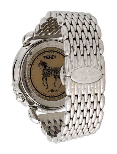 fendi selleria orologio|fendi classico watch.